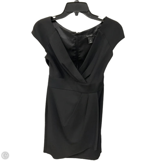 Dress Casual Midi By White House Black Market In Black, Size: 8