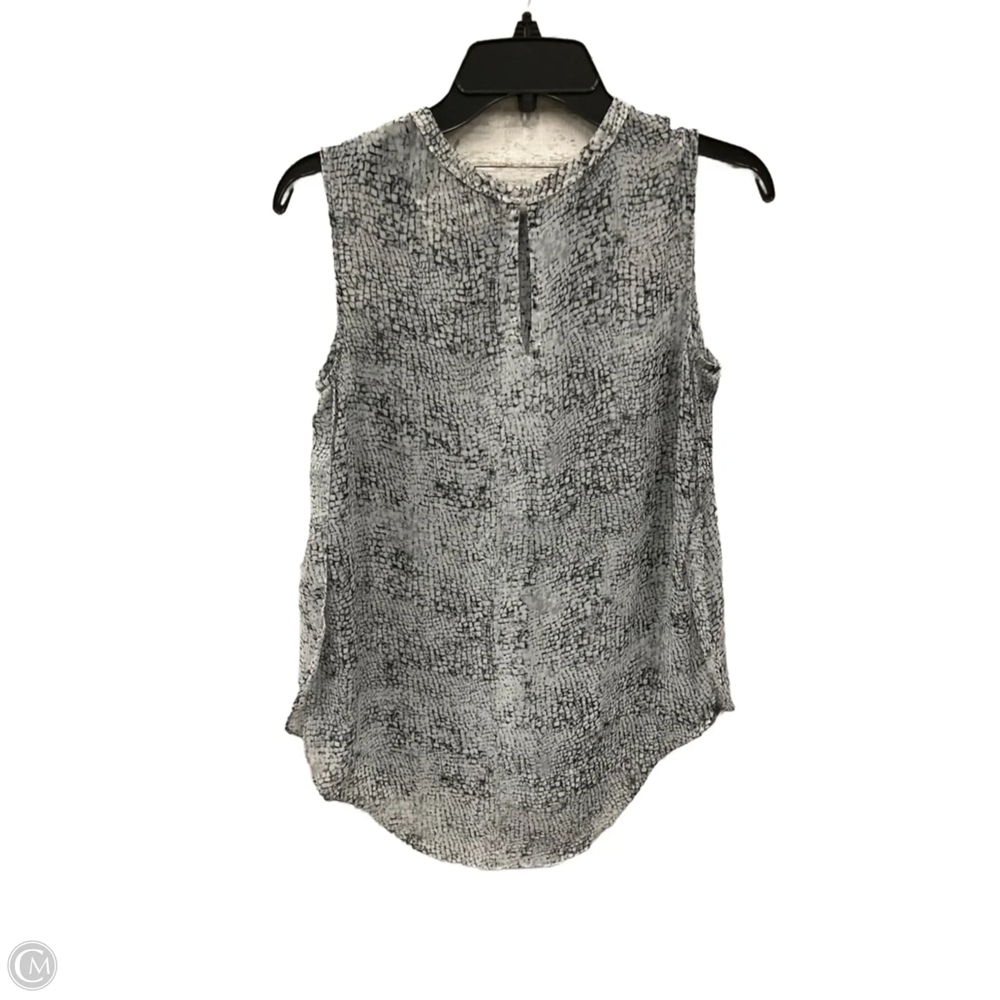 Top Sleeveless By Vince Camuto In Grey, Size: S