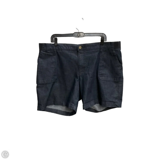 Shorts By Lee In Blue Denim, Size: 20