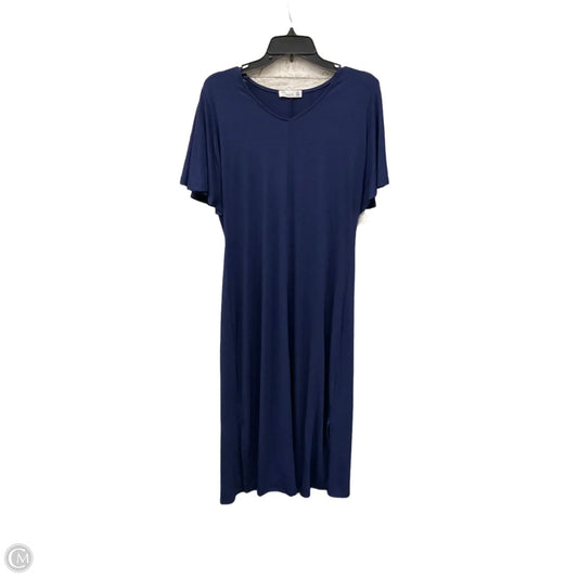 Dress Casual Maxi By 89th And Madison In Navy, Size: M