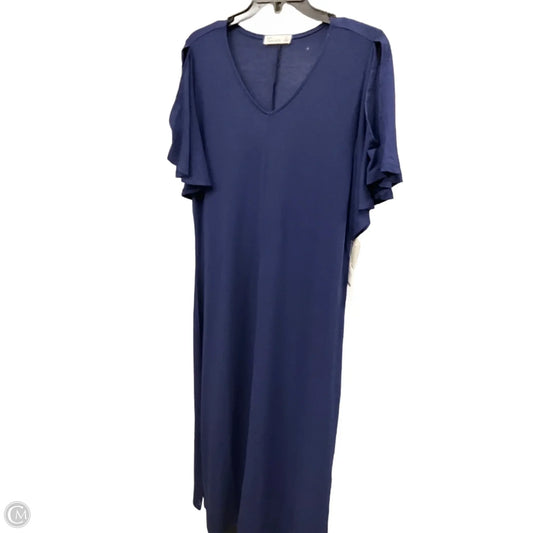 Dress Casual Maxi By 89th And Madison In Navy, Size: L
