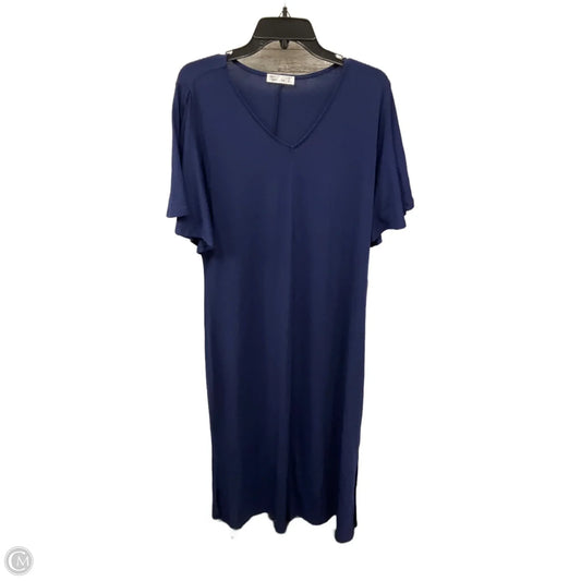 Dress Casual Maxi By 89th And Madison In Navy, Size: Xl