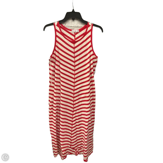 Dress Casual Maxi By 89th And Madison In Red, Size: M