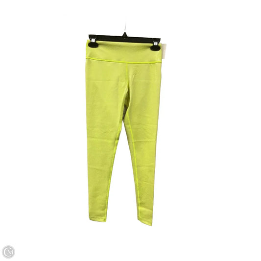 Athletic Leggings By Zumba In Yellow, Size: Xs