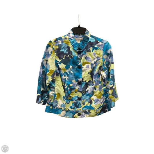 Jacket Denim By Coldwater Creek In Multi-colored, Size: M
