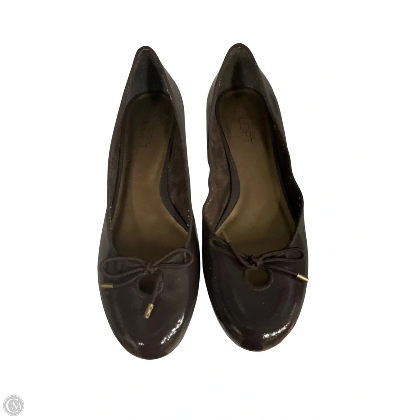 Shoes Flats By Loft In Brown, Size: 9