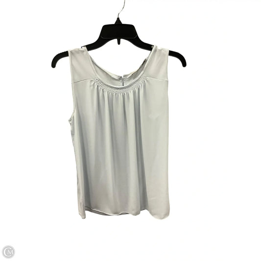 Top Sleeveless By Loft In Blue, Size: M