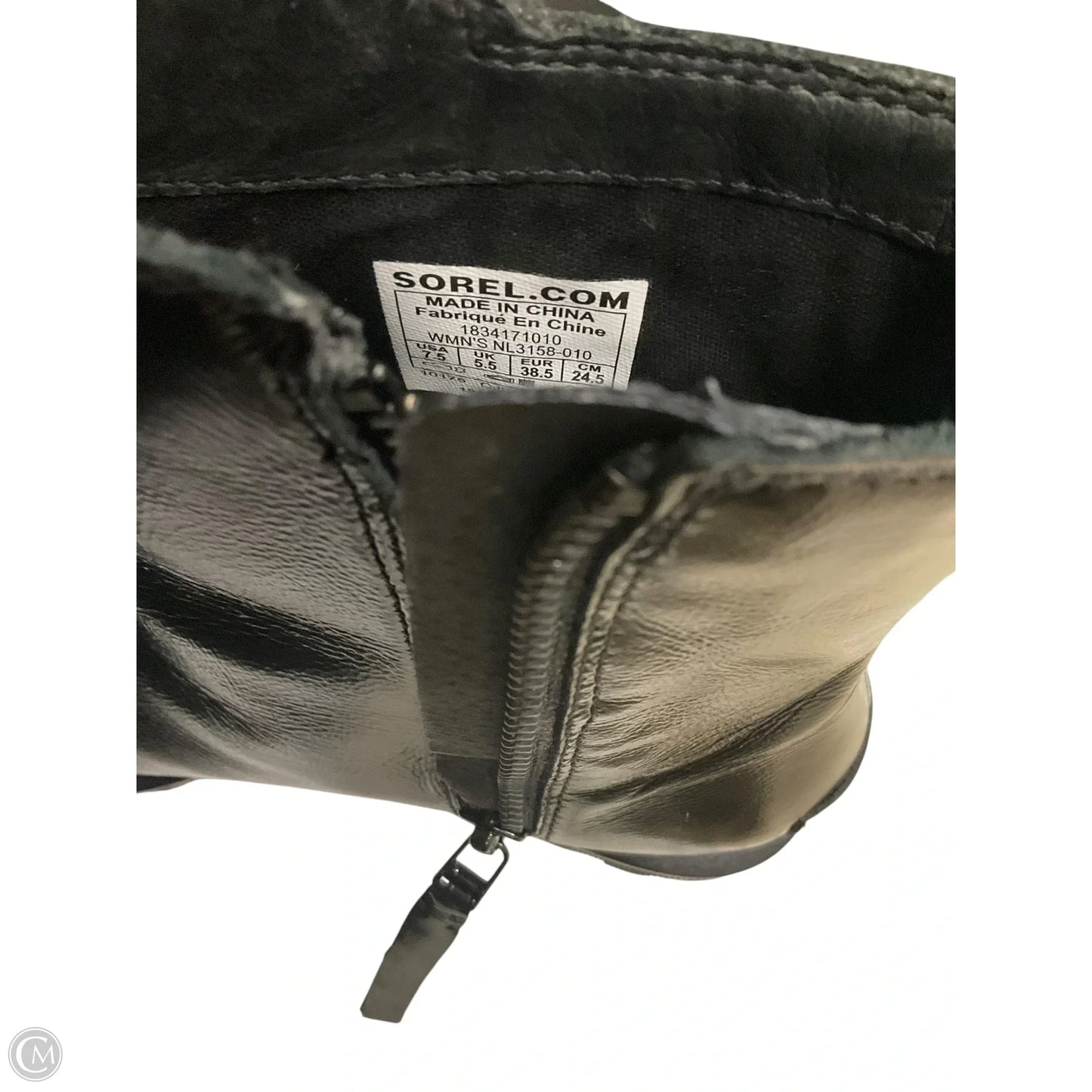 Boots Ankle Flats By Sorel In Black, Size: 7.5