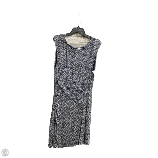 Dress Casual Midi By Kut In Navy, Size: L
