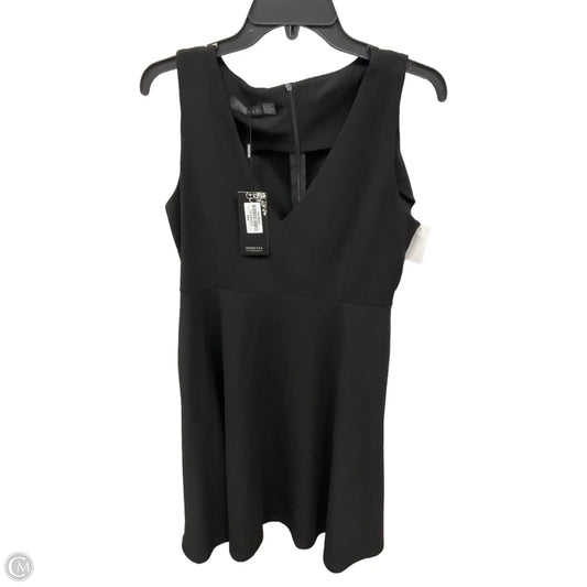 Dress Casual Midi By Clothes Mentor In Black, Size: 12