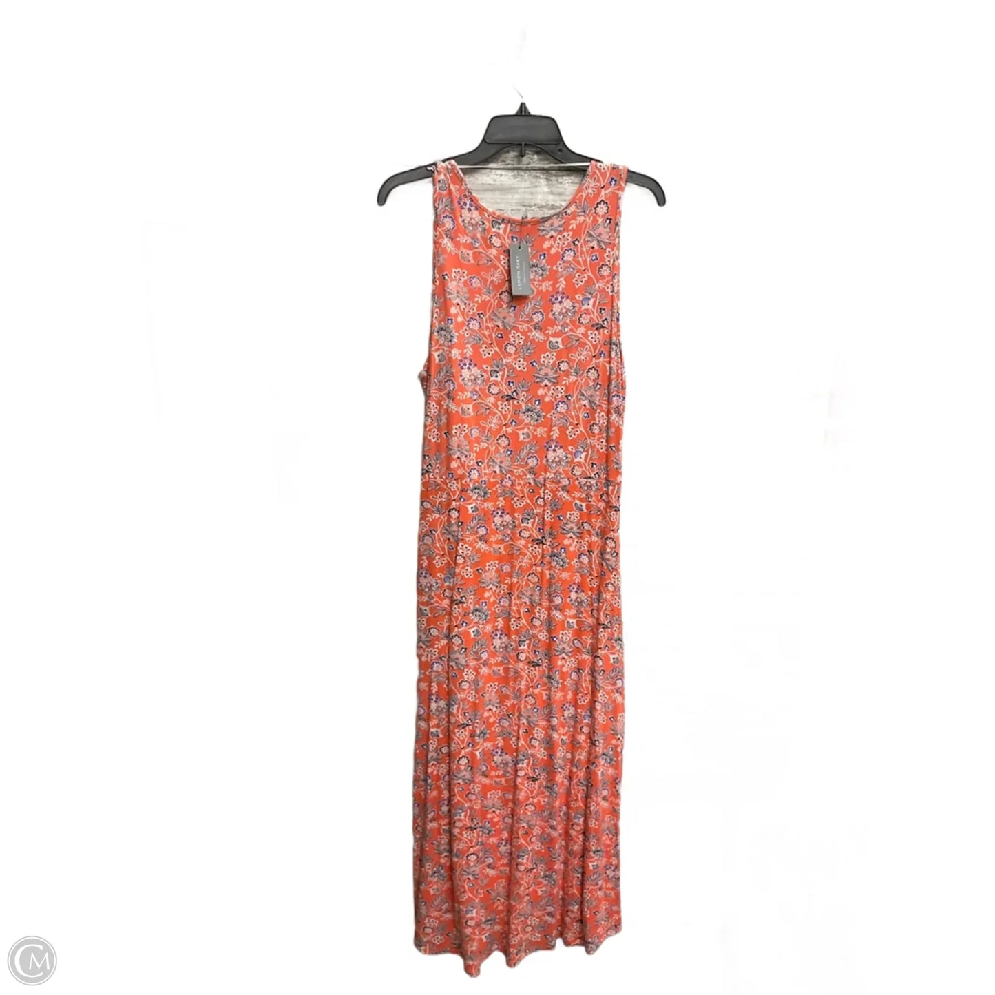 Dress Casual Maxi By Clothes Mentor In Orange, Size: L