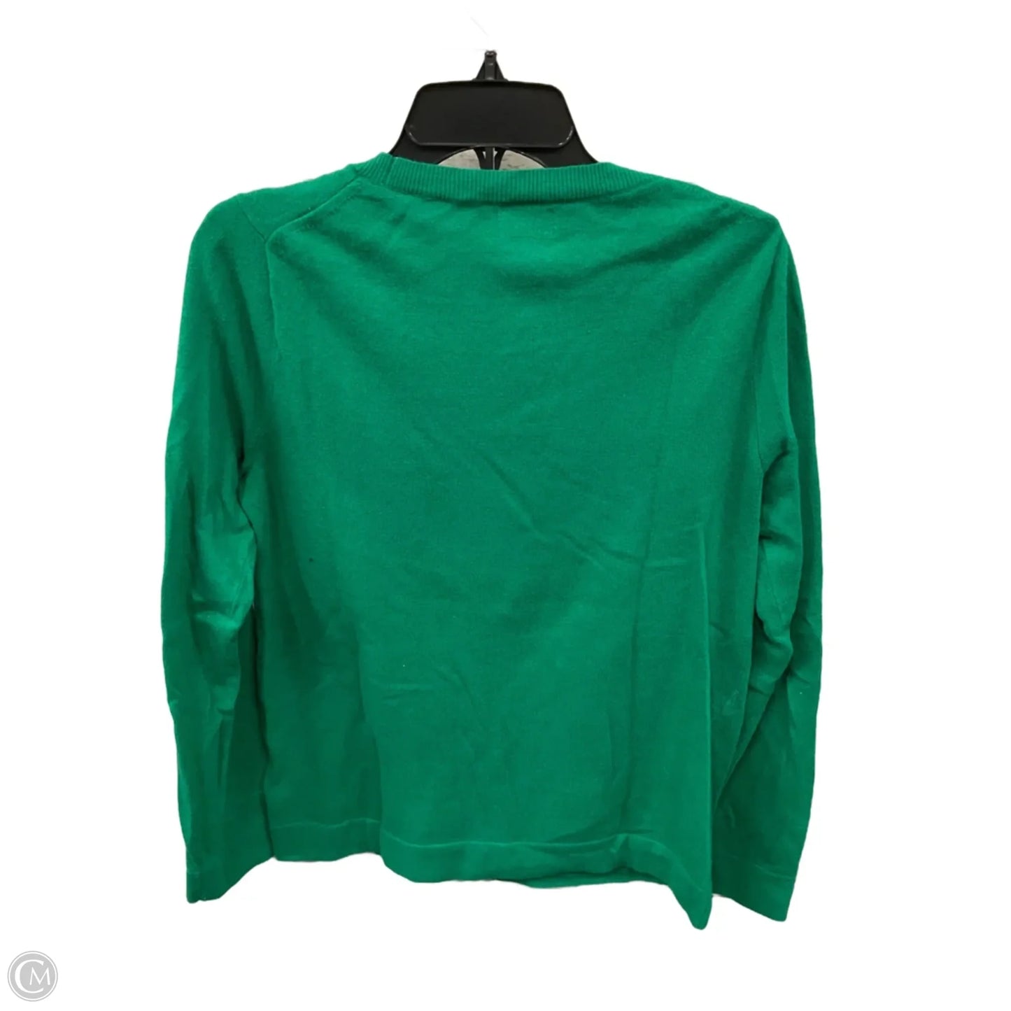 Top Long Sleeve By J. Crew In Green, Size: L