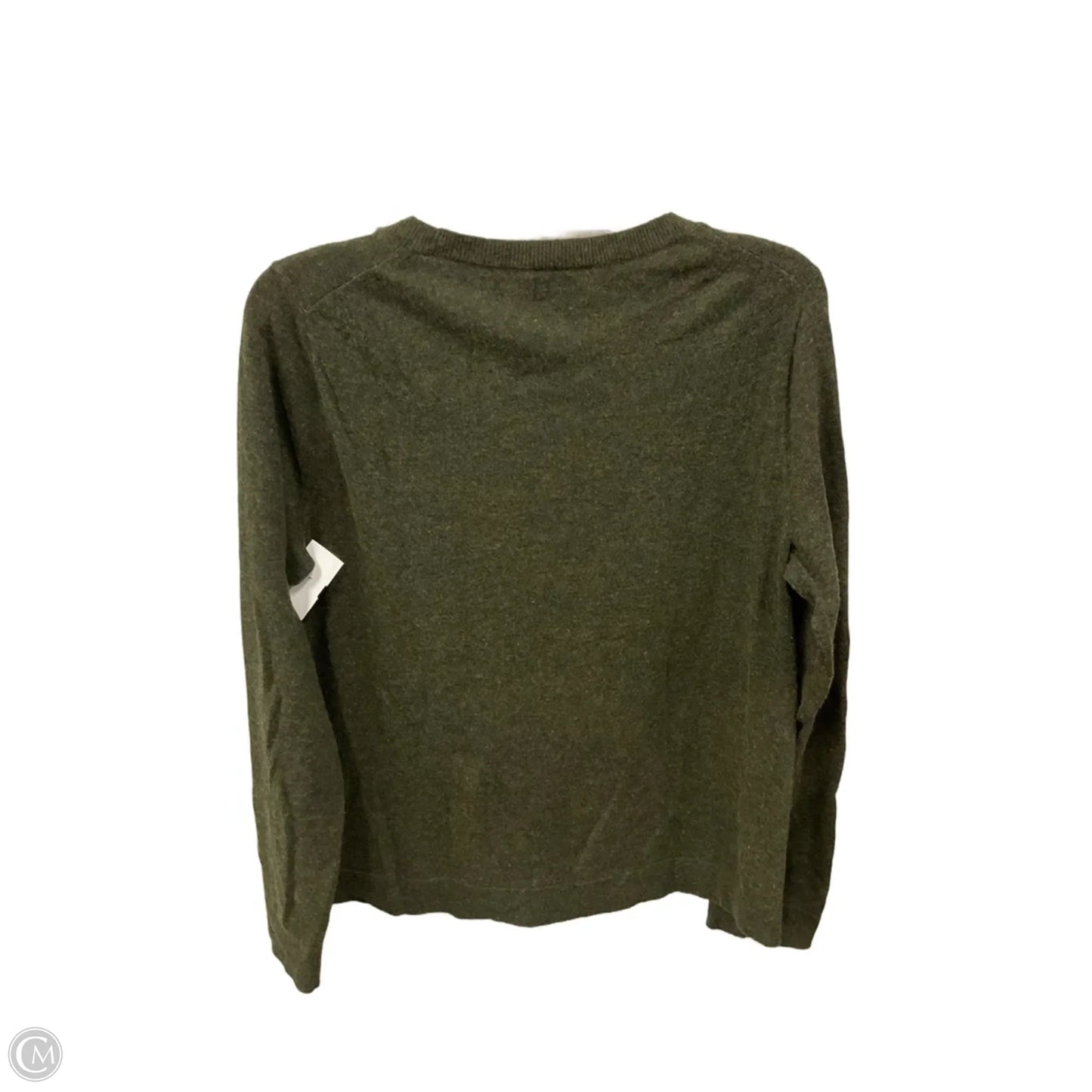 Top Long Sleeve By J. Crew In Green, Size: L