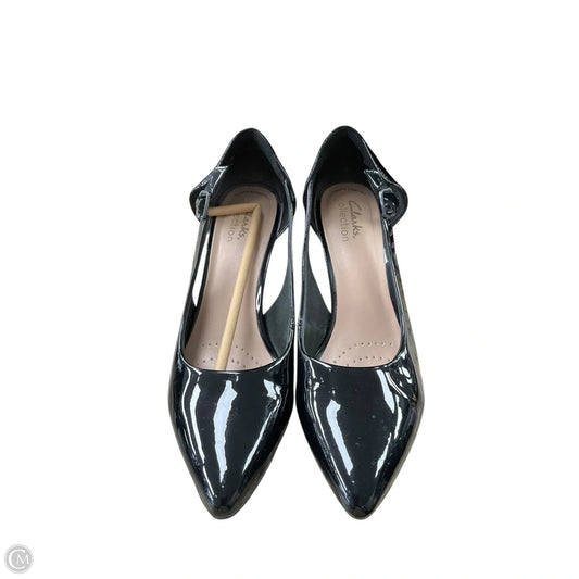 Shoes Heels Kitten By Clarks In Black, Size: 7