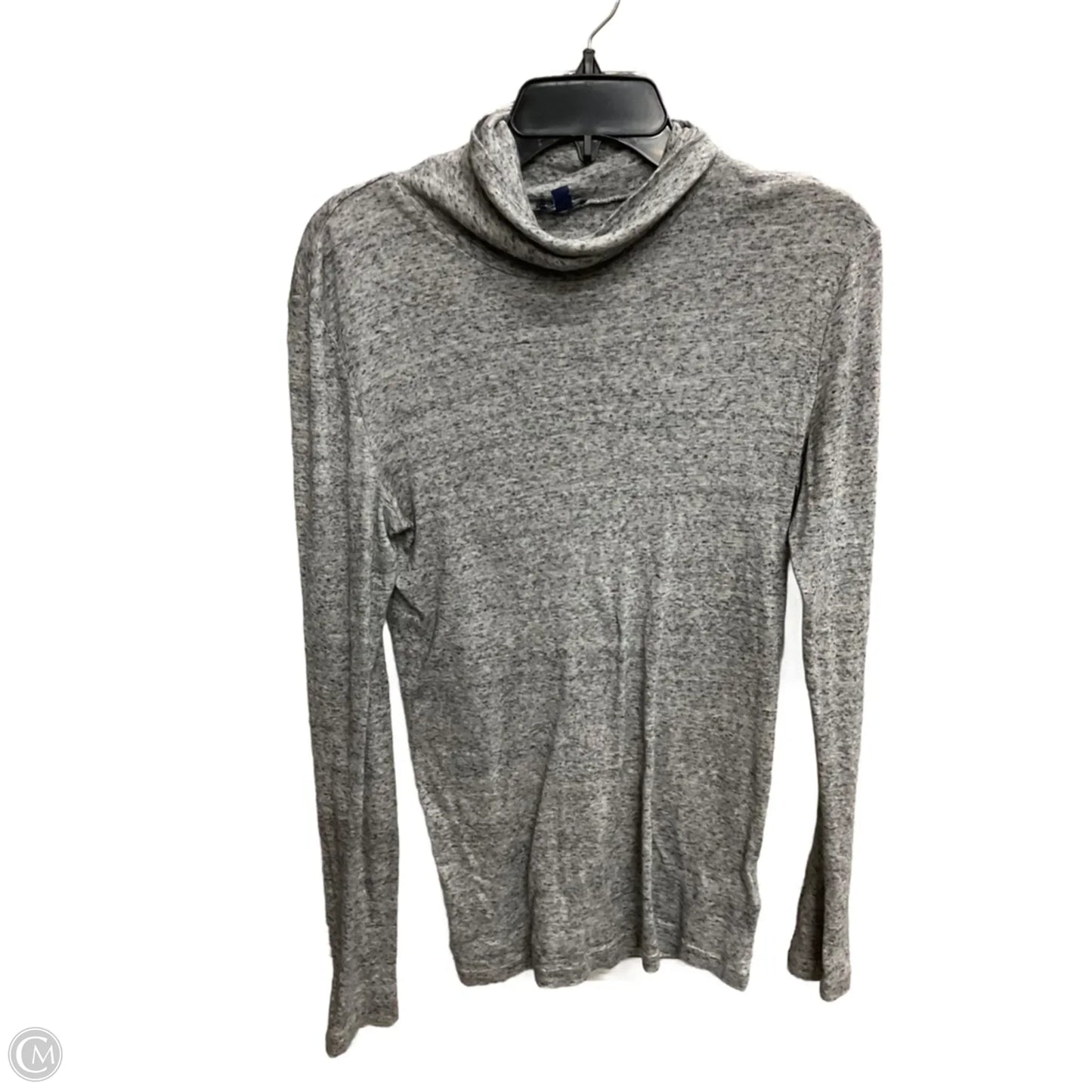 Top Long Sleeve Basic By Splendid In Grey, Size: M