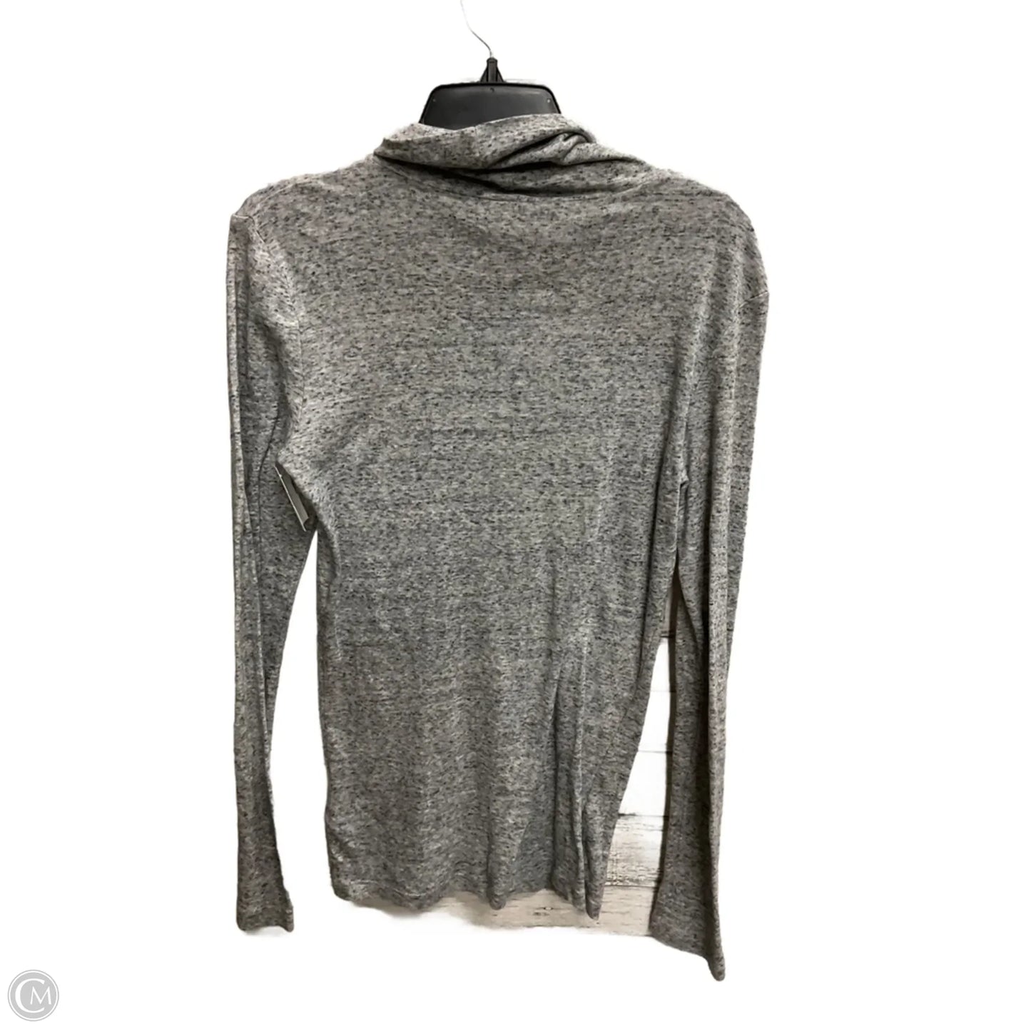 Top Long Sleeve Basic By Splendid In Grey, Size: M