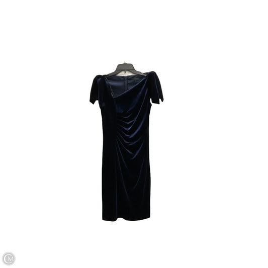 Dress Casual Midi By David Meister In Navy, Size: 2