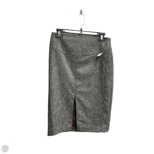Skirt Midi By Express In Grey, Size: 2