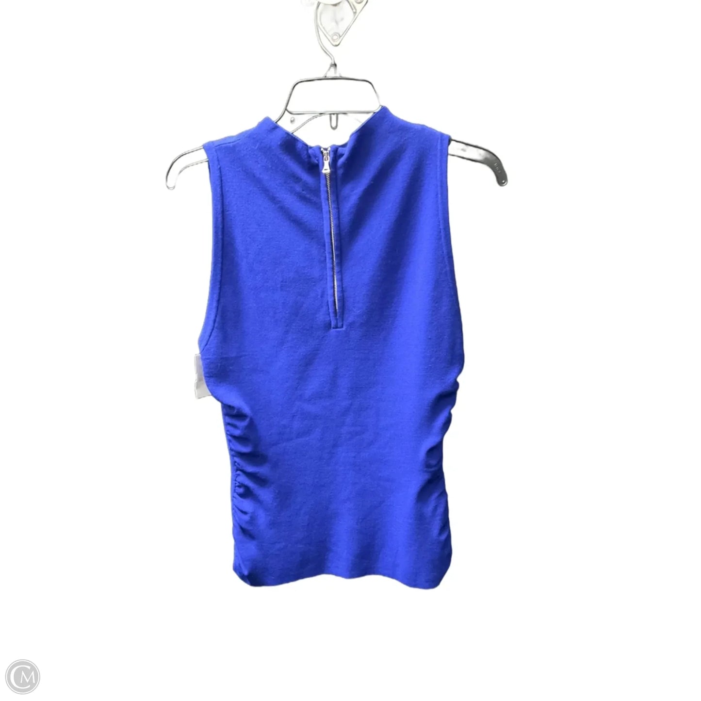 Top Short Sleeve Designer By Milly In Blue, Size: L