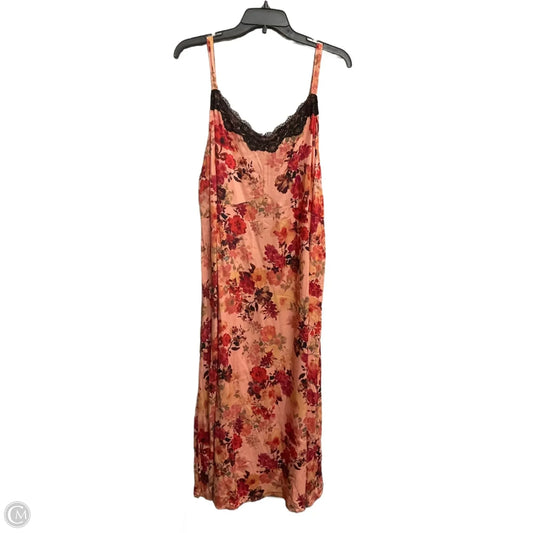 Dress Casual Maxi By Torrid In Orange, Size: 2x