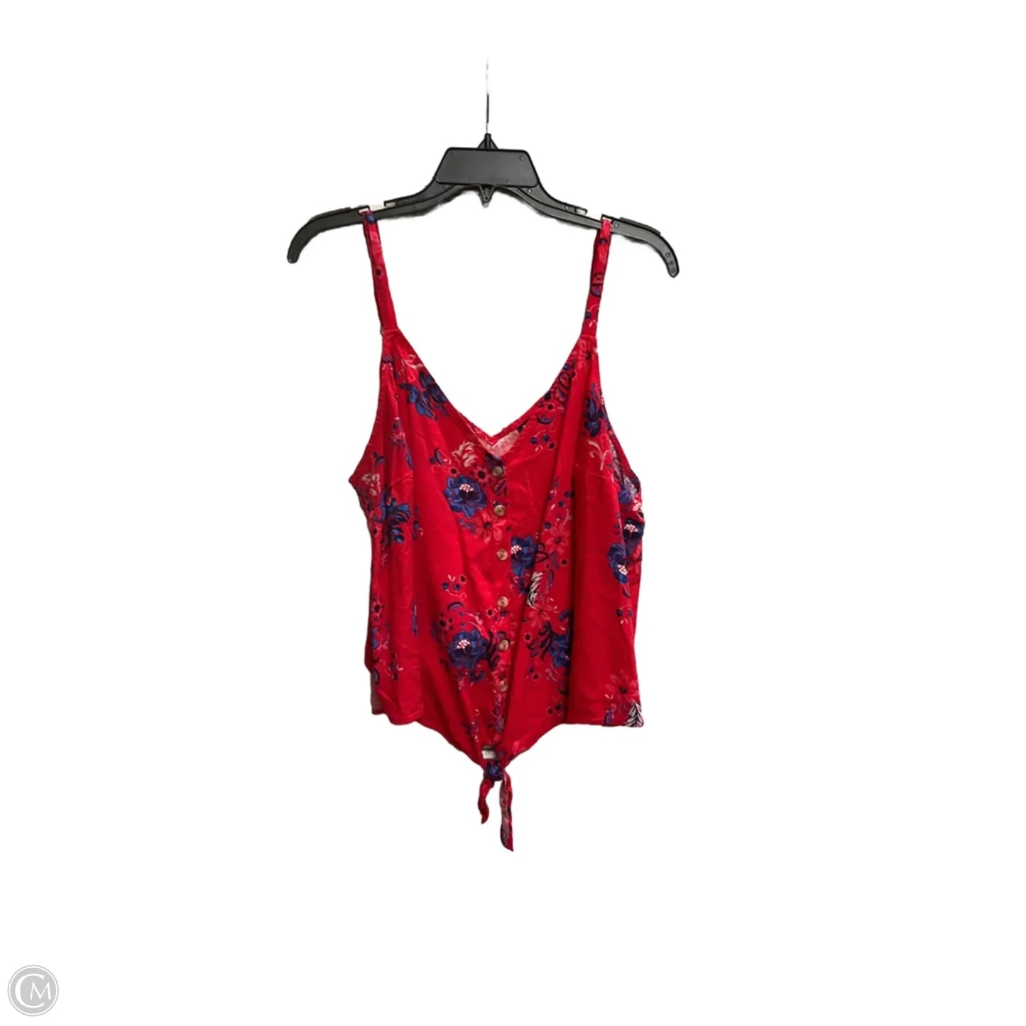 Top Sleeveless By Torrid In Red, Size: 1x