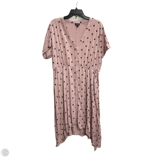 Dress Casual Midi By Torrid In Purple, Size: 2x