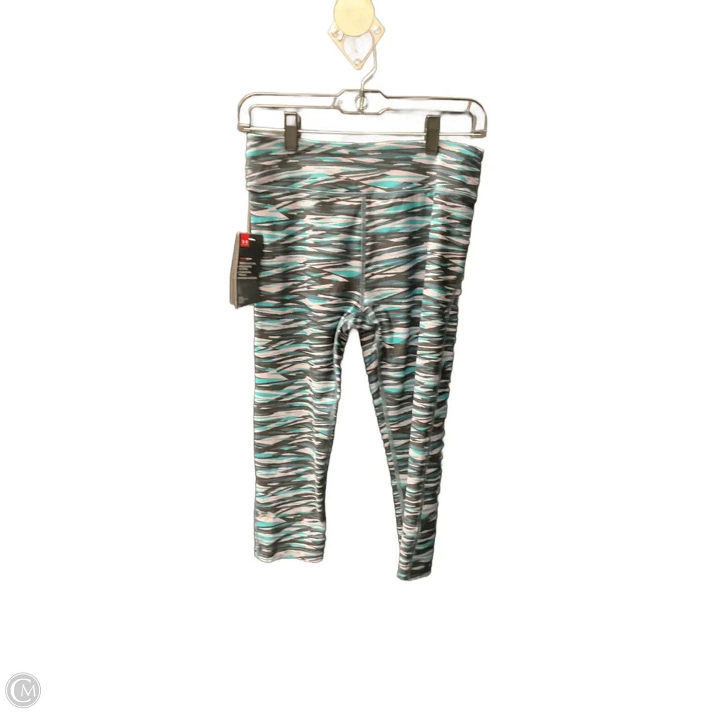 Athletic Capris By Under Armour In Blue, Size: M