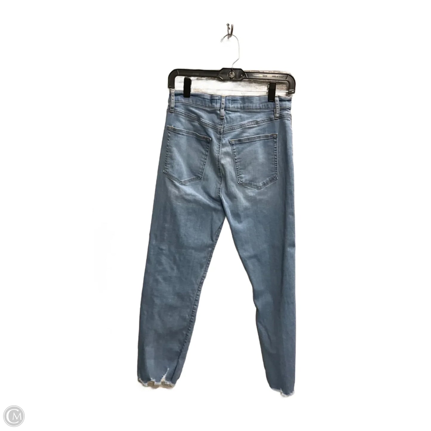 Jeans Straight By Loft In Blue Denim, Size: 6