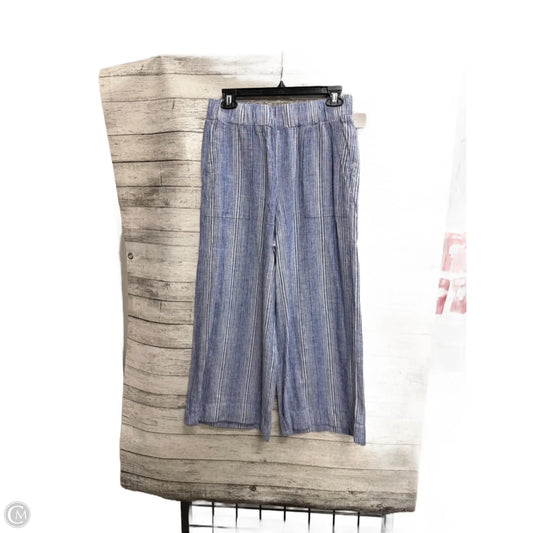 Pants Linen By Sonoma In Striped Pattern, Size: S