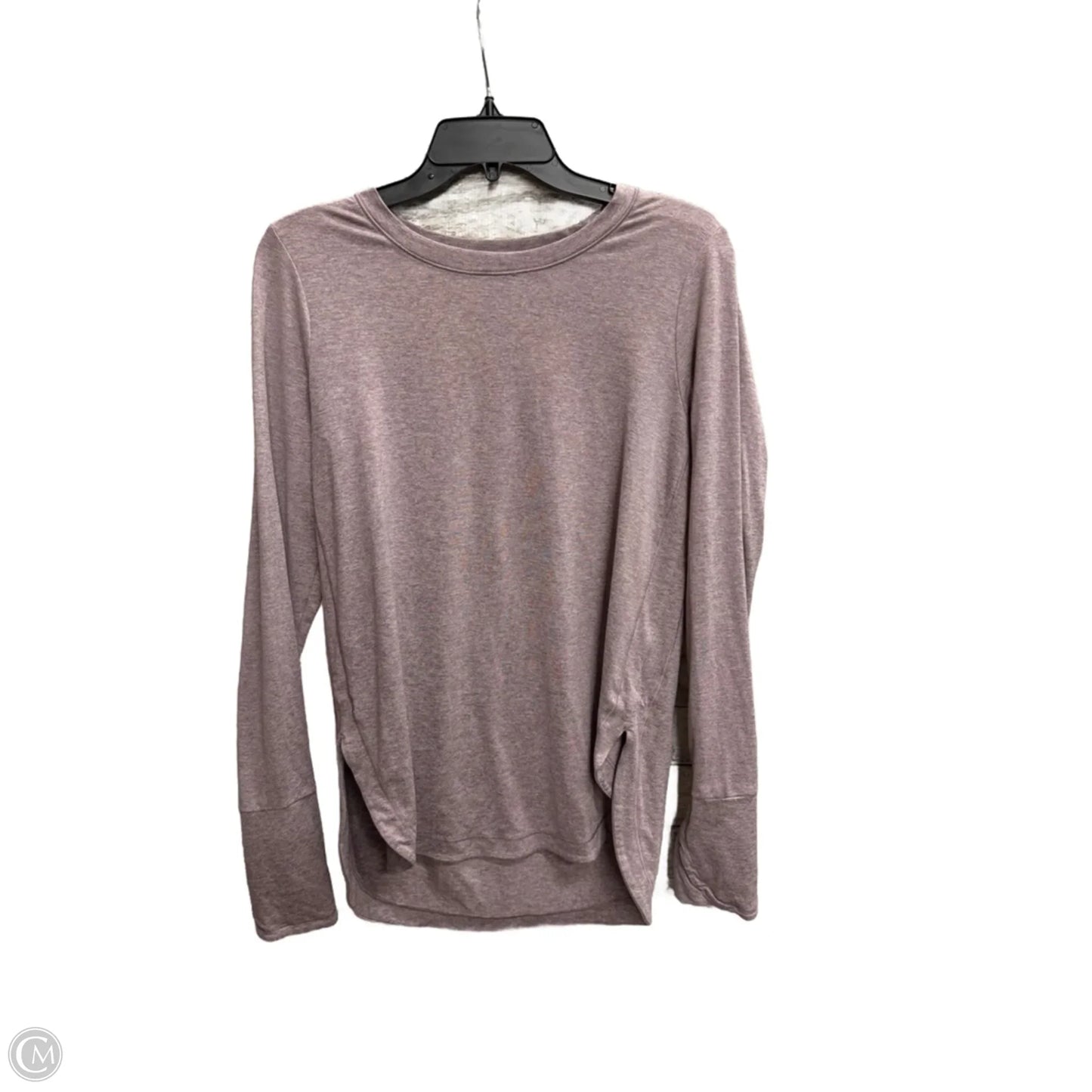 Athletic Top Long Sleeve Crewneck By Athleta In Pink, Size: S