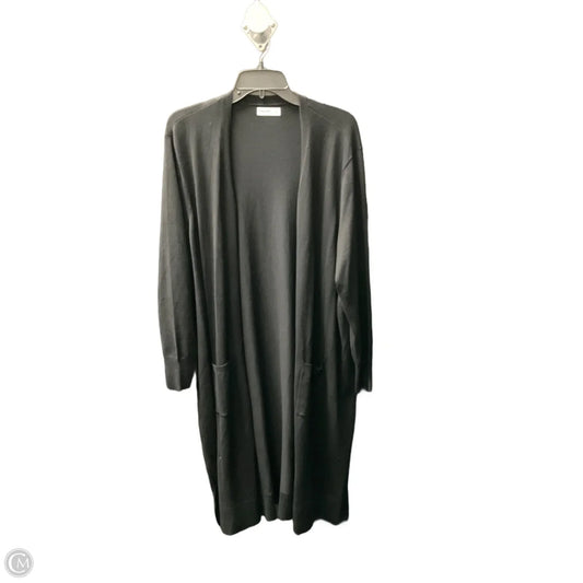 Cardigan By Nine West In Black, Size: 2x