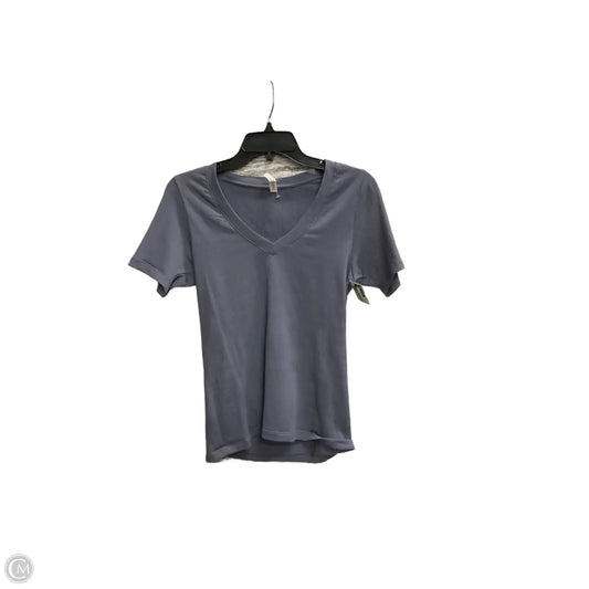 Athletic Top Short Sleeve By Athleta In Purple, Size: M