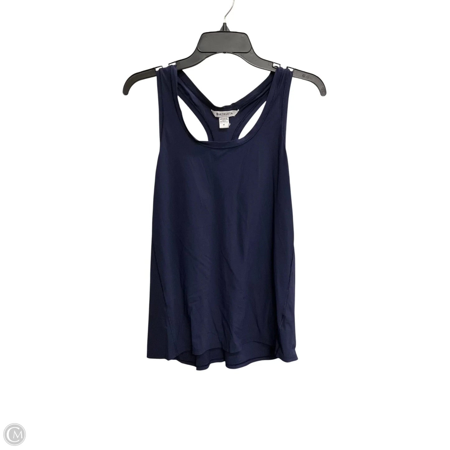 Athletic Tank Top By Athleta In Navy, Size: M