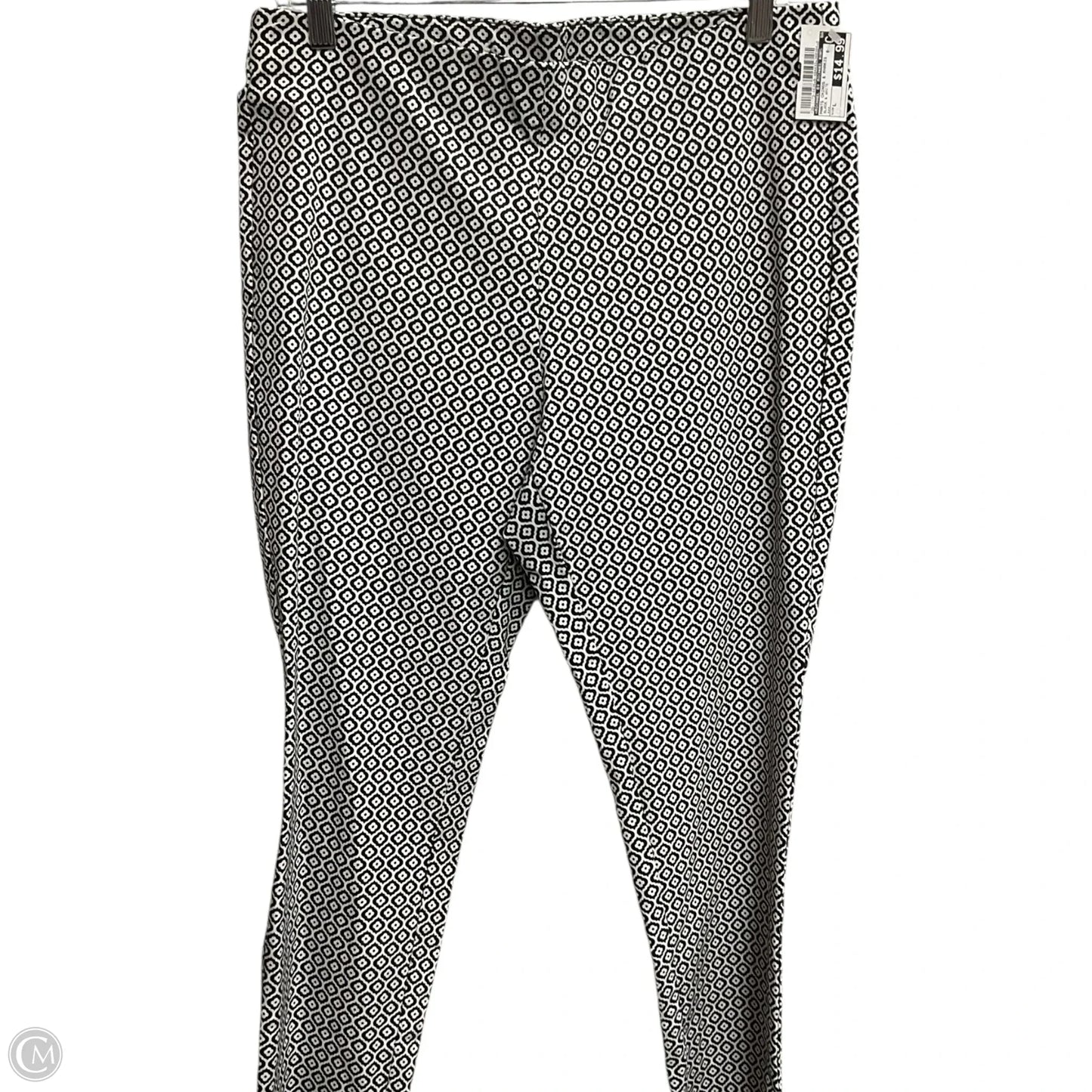 Pants Chinos & Khakis By Michael By Michael Kors In Black & White, Size: L