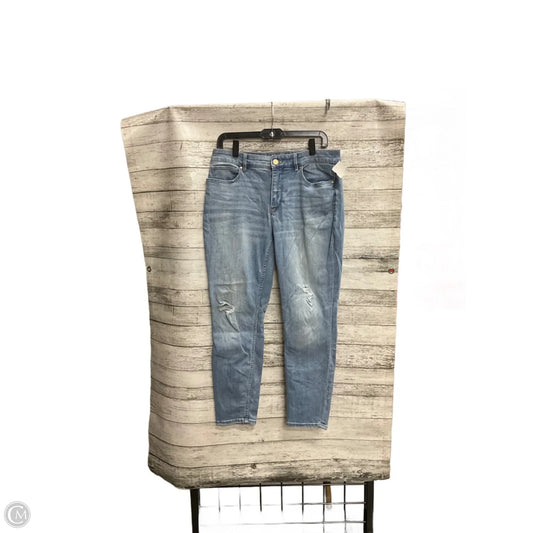 Jeans Skinny By White House Black Market In Blue Denim, Size: 10