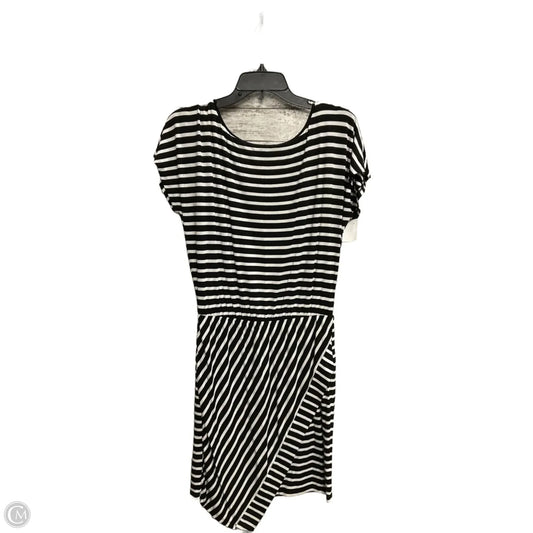 Dress Casual Midi By White House Black Market In Striped Pattern, Size: S