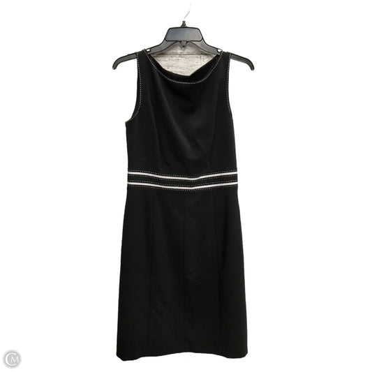 Dress Casual Midi By Ann Taylor In Black, Size: 6