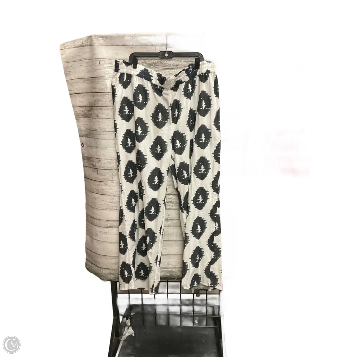 Pants Linen By Ashley Stewart In White, Size: 22