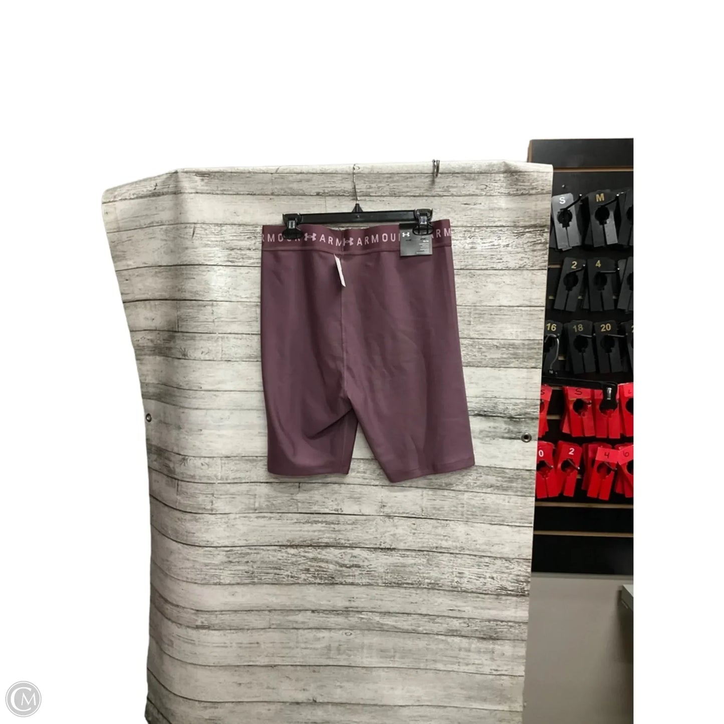Athletic Shorts By Under Armour In Purple, Size: Xl
