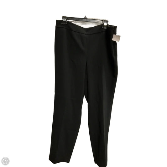 Pants Dress By Talbots In Black, Size: 12