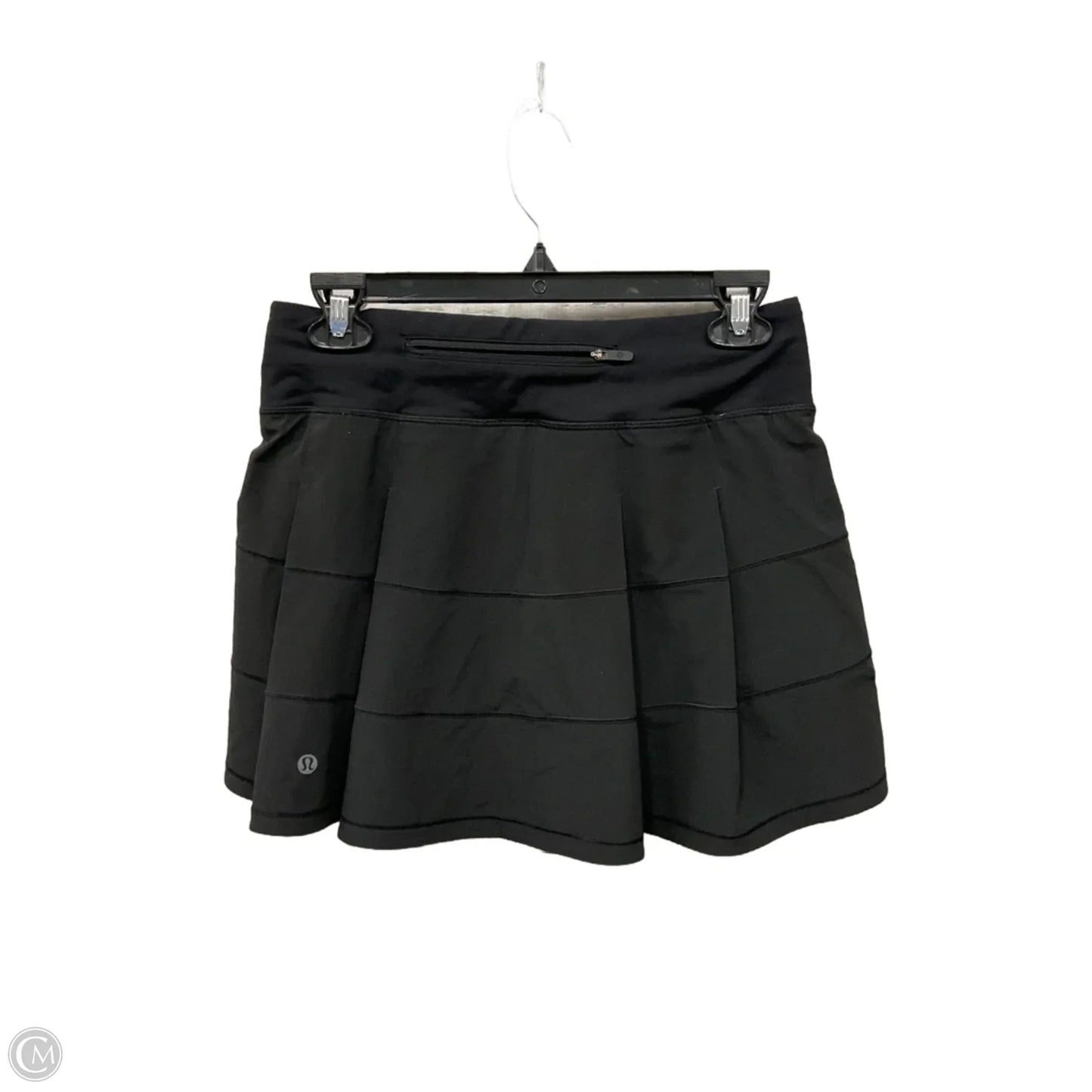 Athletic Skirt By Lululemon In Black, Size: 4