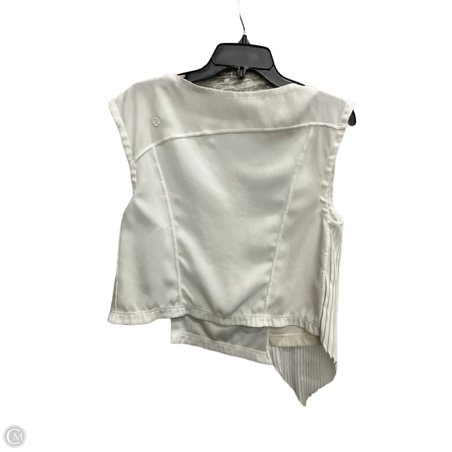 Top Short Sleeve By Lululemon In White, Size: M