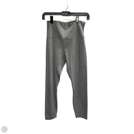 Athletic Leggings By Lululemon In Grey, Size: M