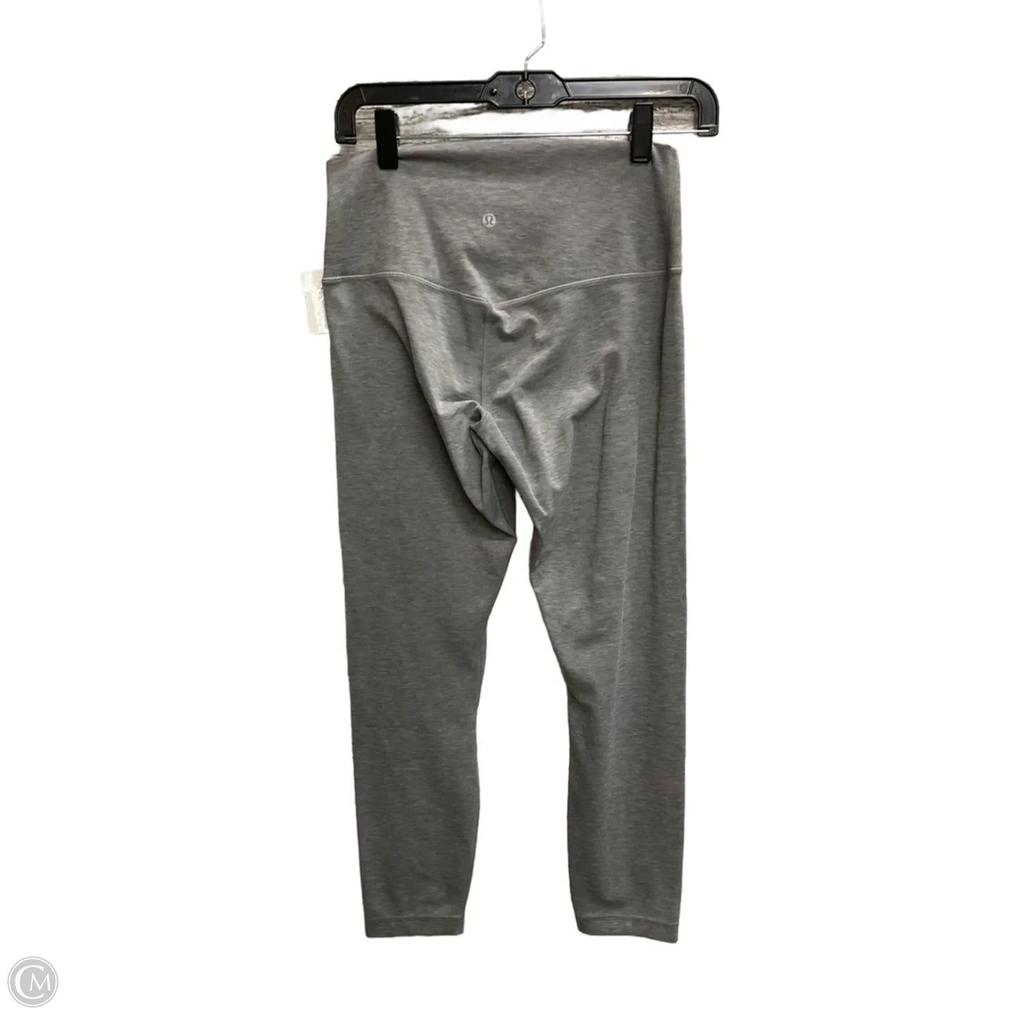 Athletic Leggings By Lululemon In Grey, Size: M