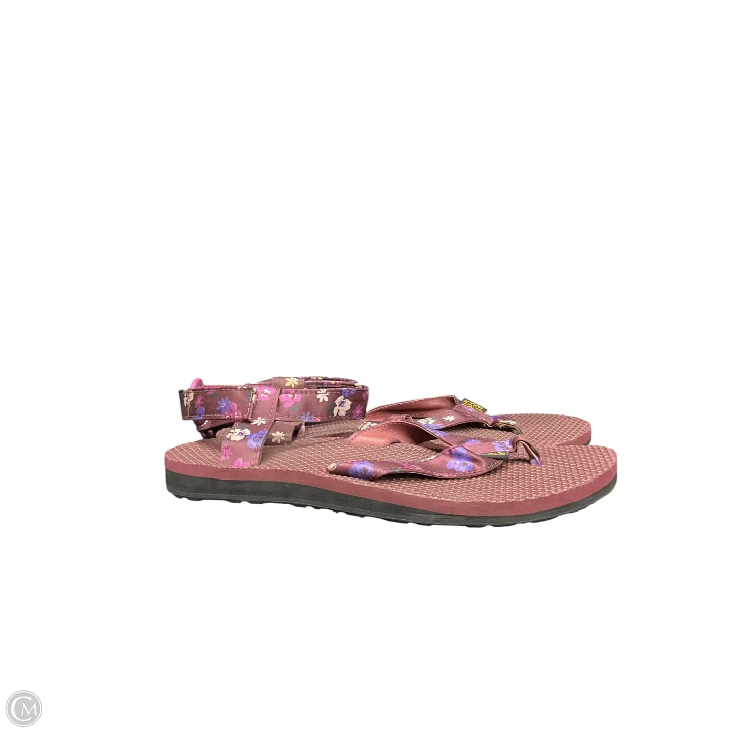 Sandals Flats By Teva In Purple, Size: 8