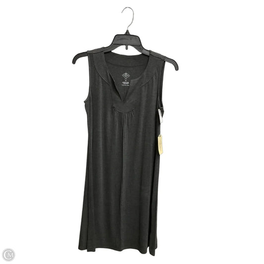 Dress Casual Midi By St Johns Bay In Grey, Size: Sp