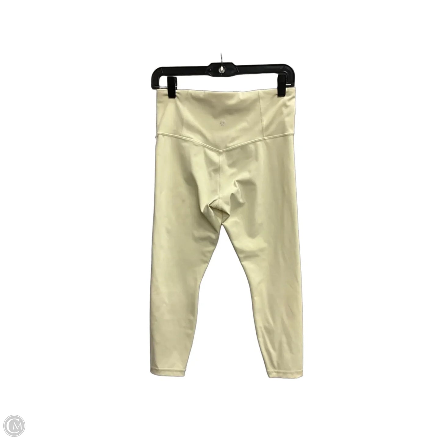 Athletic Leggings By Athleta In Yellow, Size: M