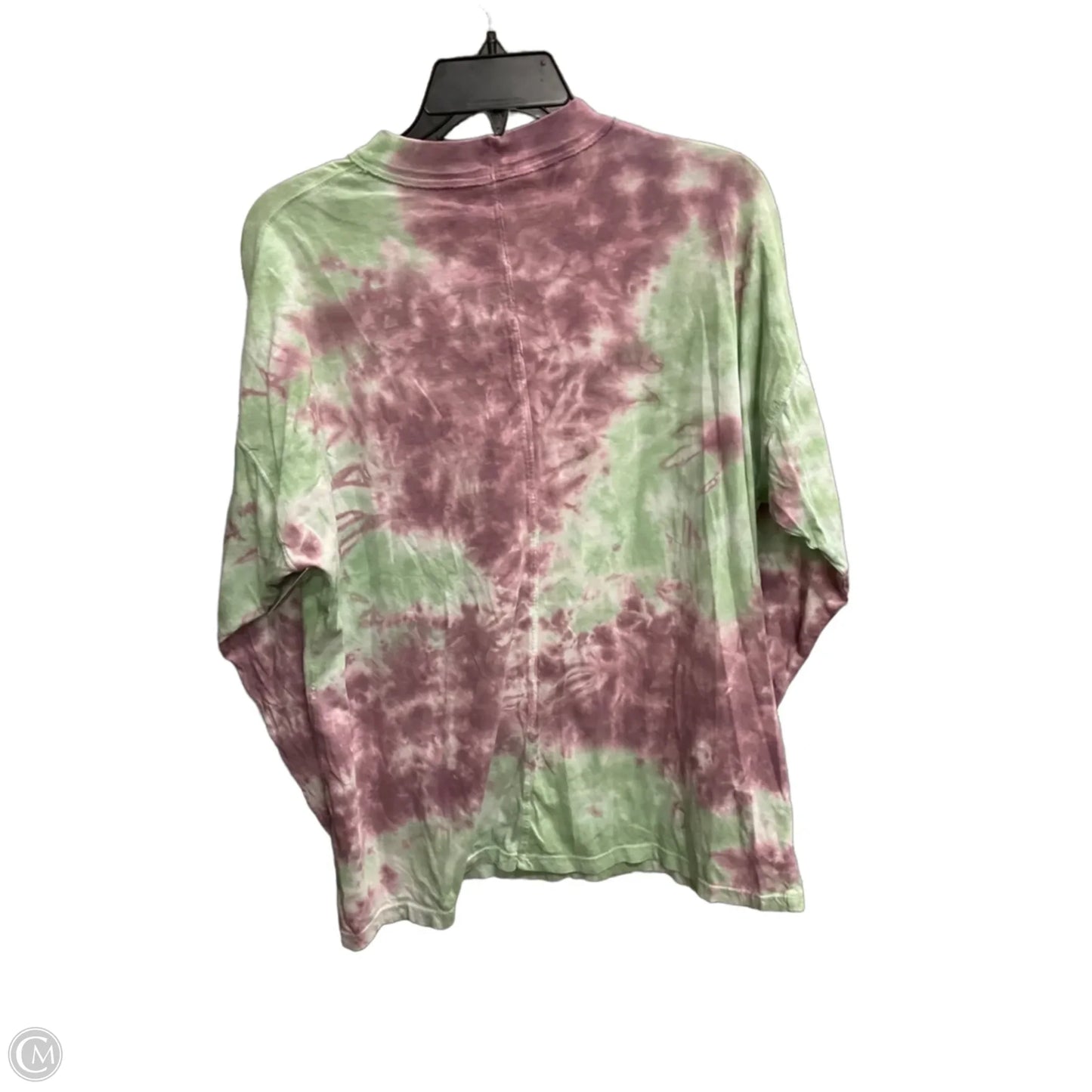 Top Long Sleeve Basic By We The Free In Tie Dye Print, Size: S