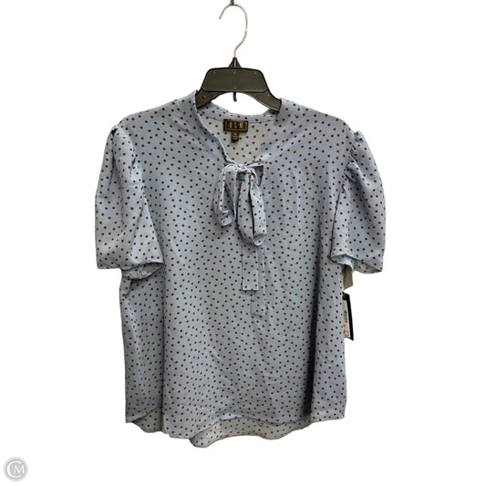 Top Short Sleeve By Clothes Mentor In Blue, Size: Xl