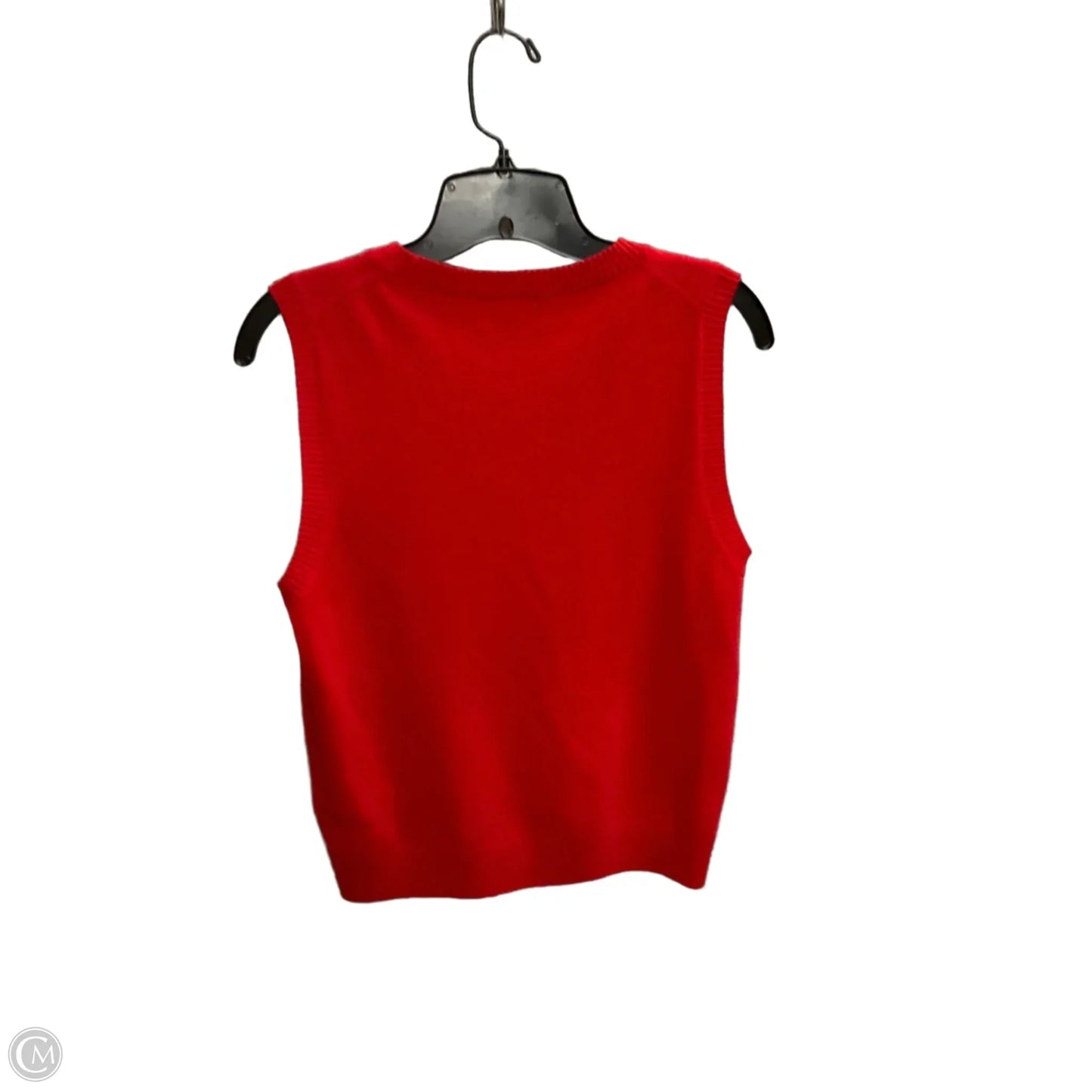 Top Sleeveless Basic By J. Crew In Red, Size: S